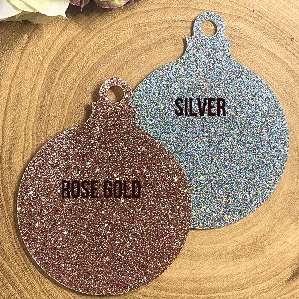 Personalised Christmas Family Ornament, Custom Gift Bag Tags