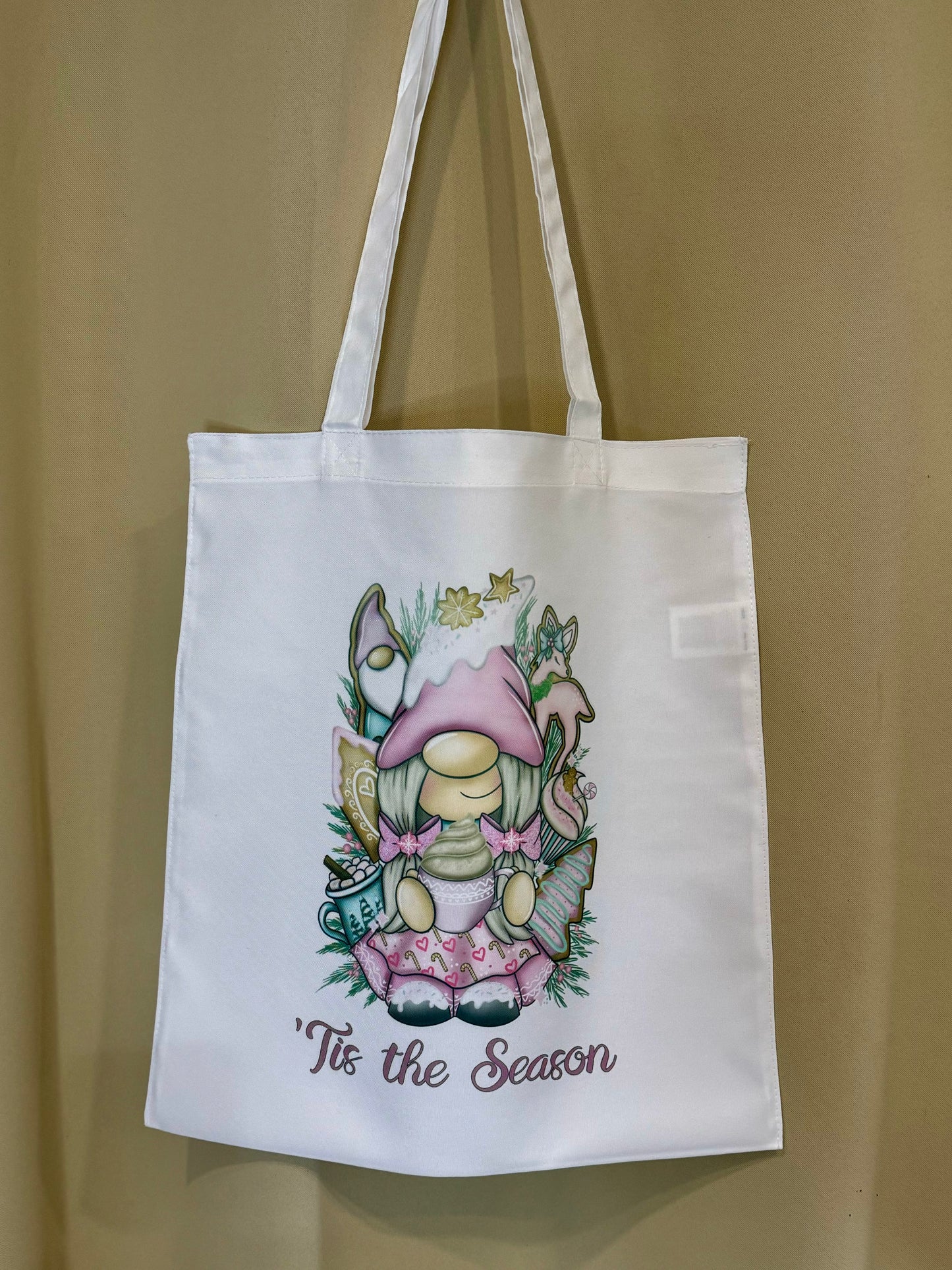 Personalised Christmas Tote Bag, Gonkette