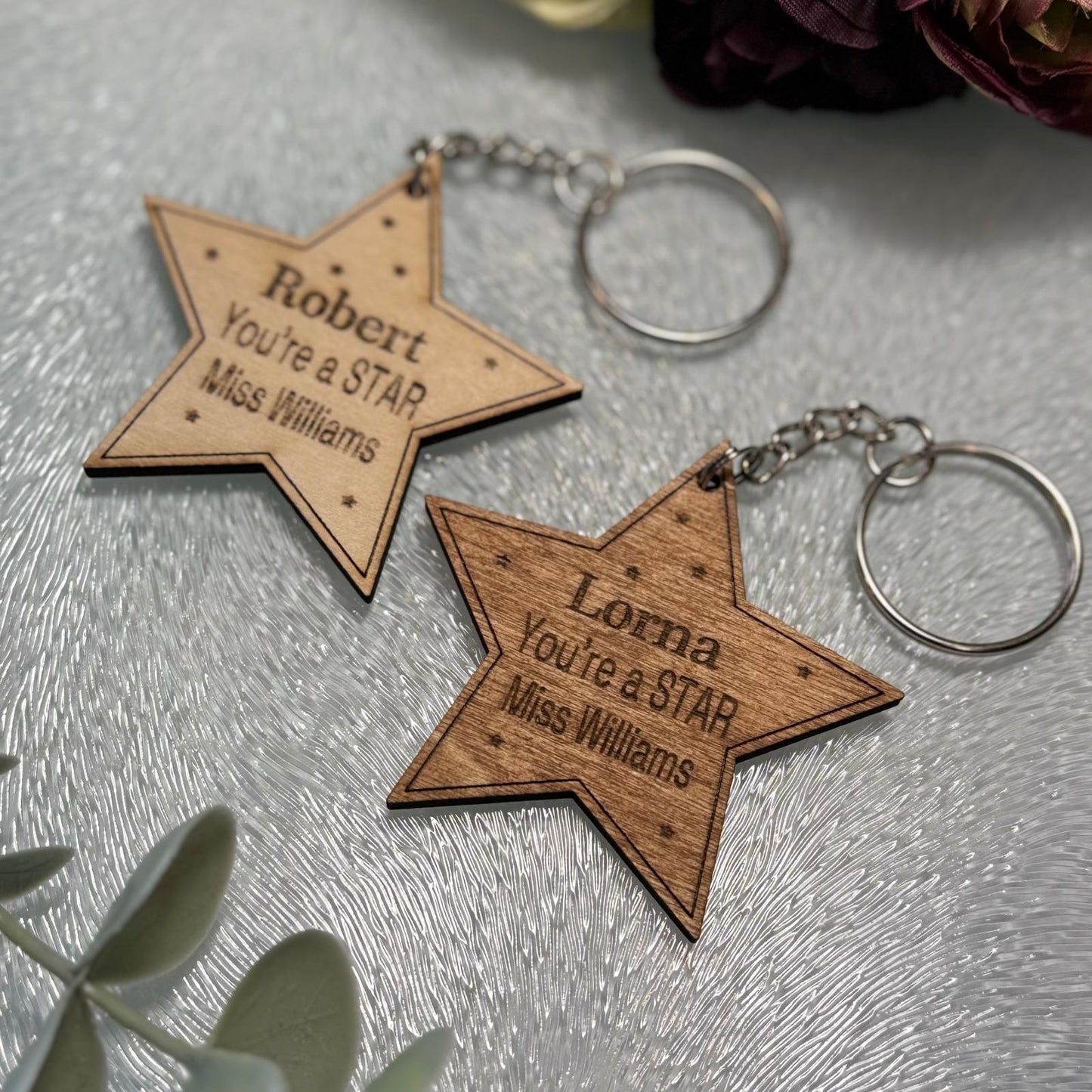 School Leaver Keyring, End of Year Gift From Teacher