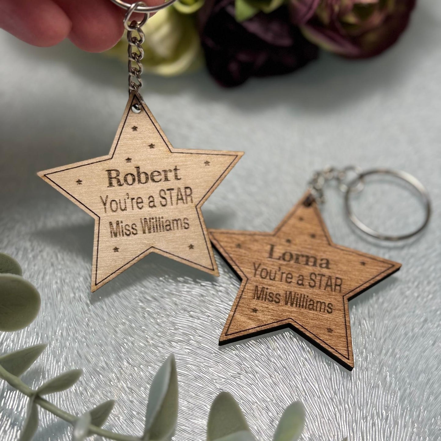 School Leaver Keyring, End of Year Gift From Teacher