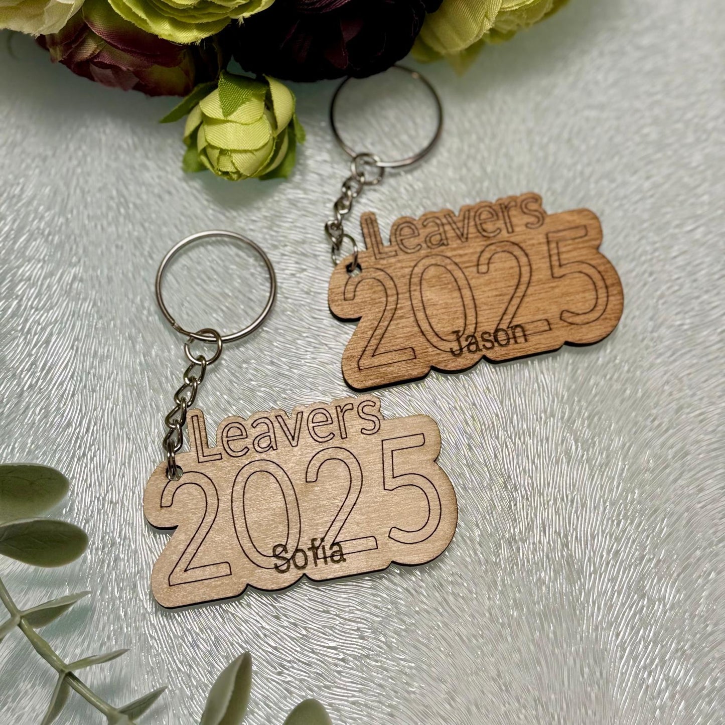 School Leaver Keyring, End of Year Gift From Teacher