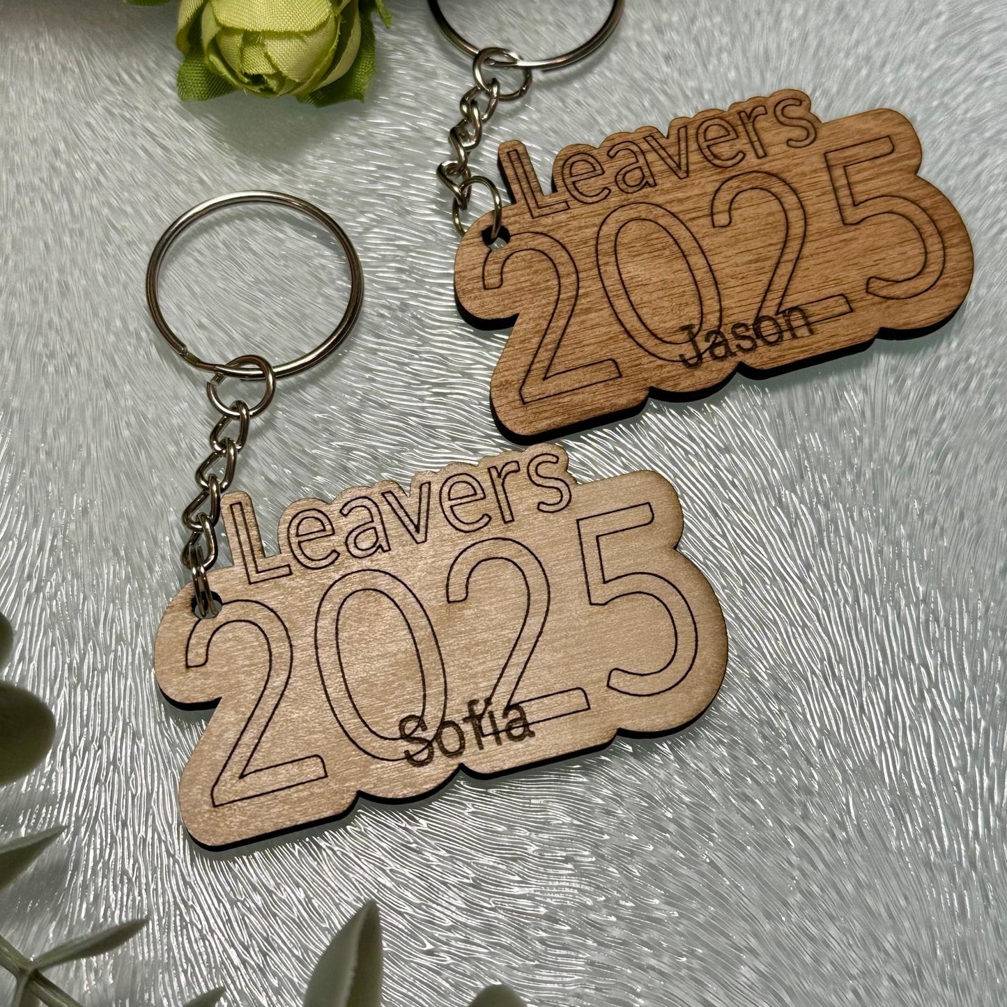 School Leaver Keyring, End of Year Gift From Teacher