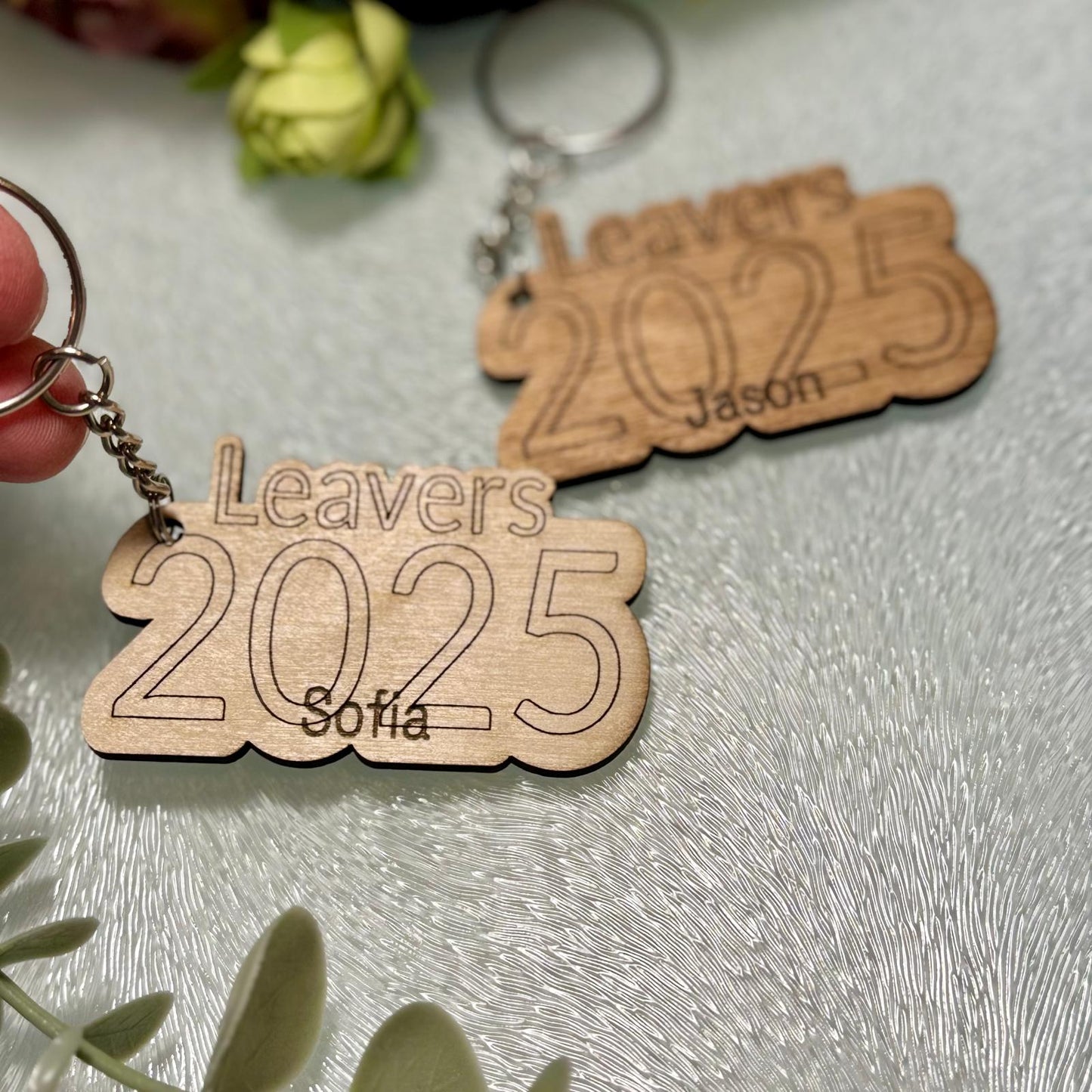 School Leaver Keyring, End of Year Gift From Teacher