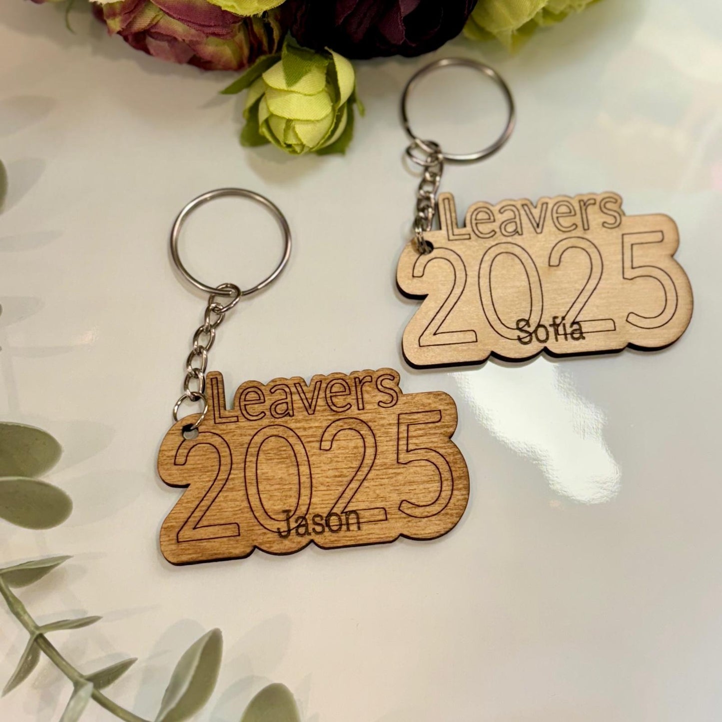 School Leaver Keyring, End of Year Gift From Teacher