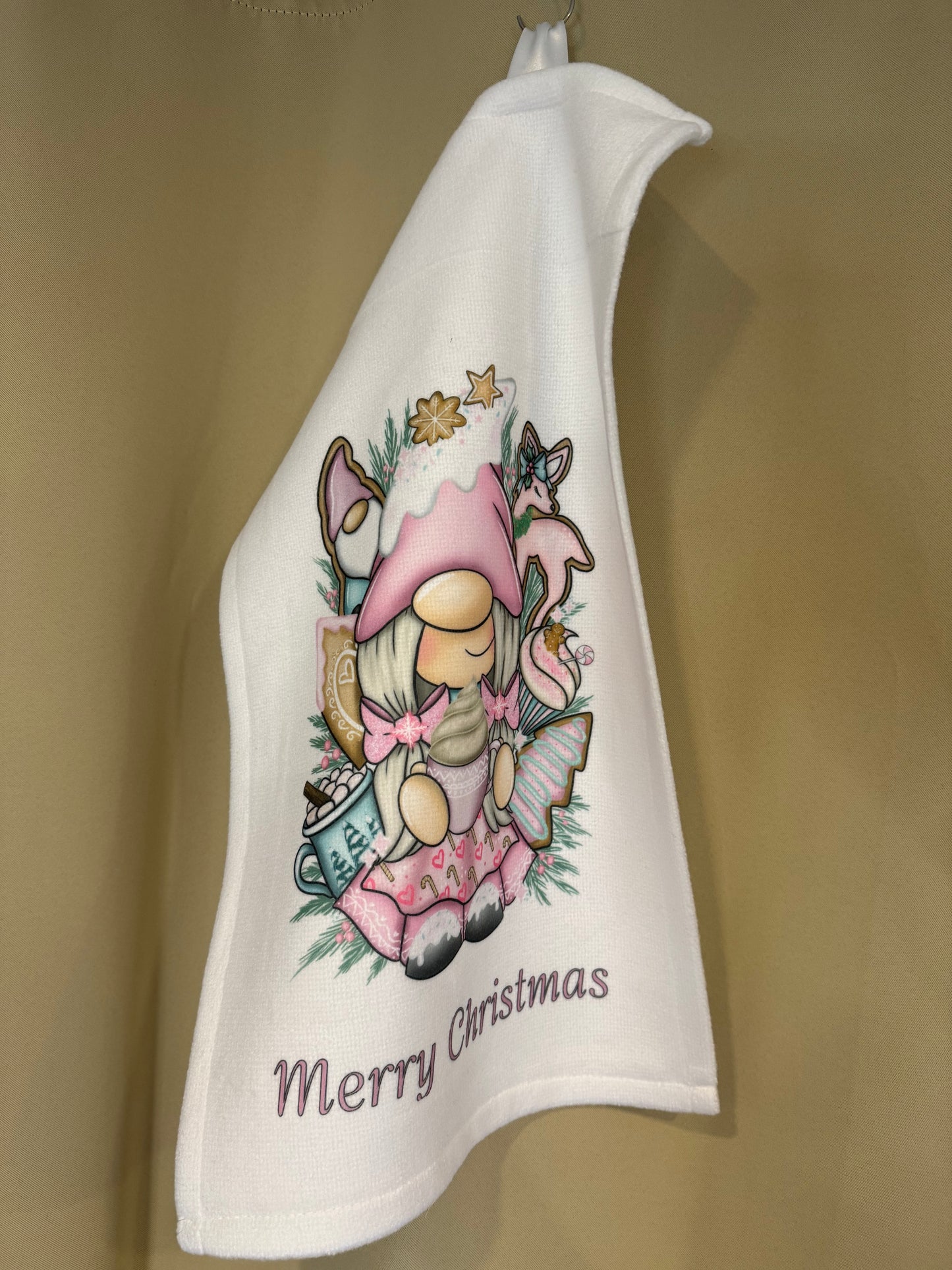 Personalised Christmas Towel, Gonkette