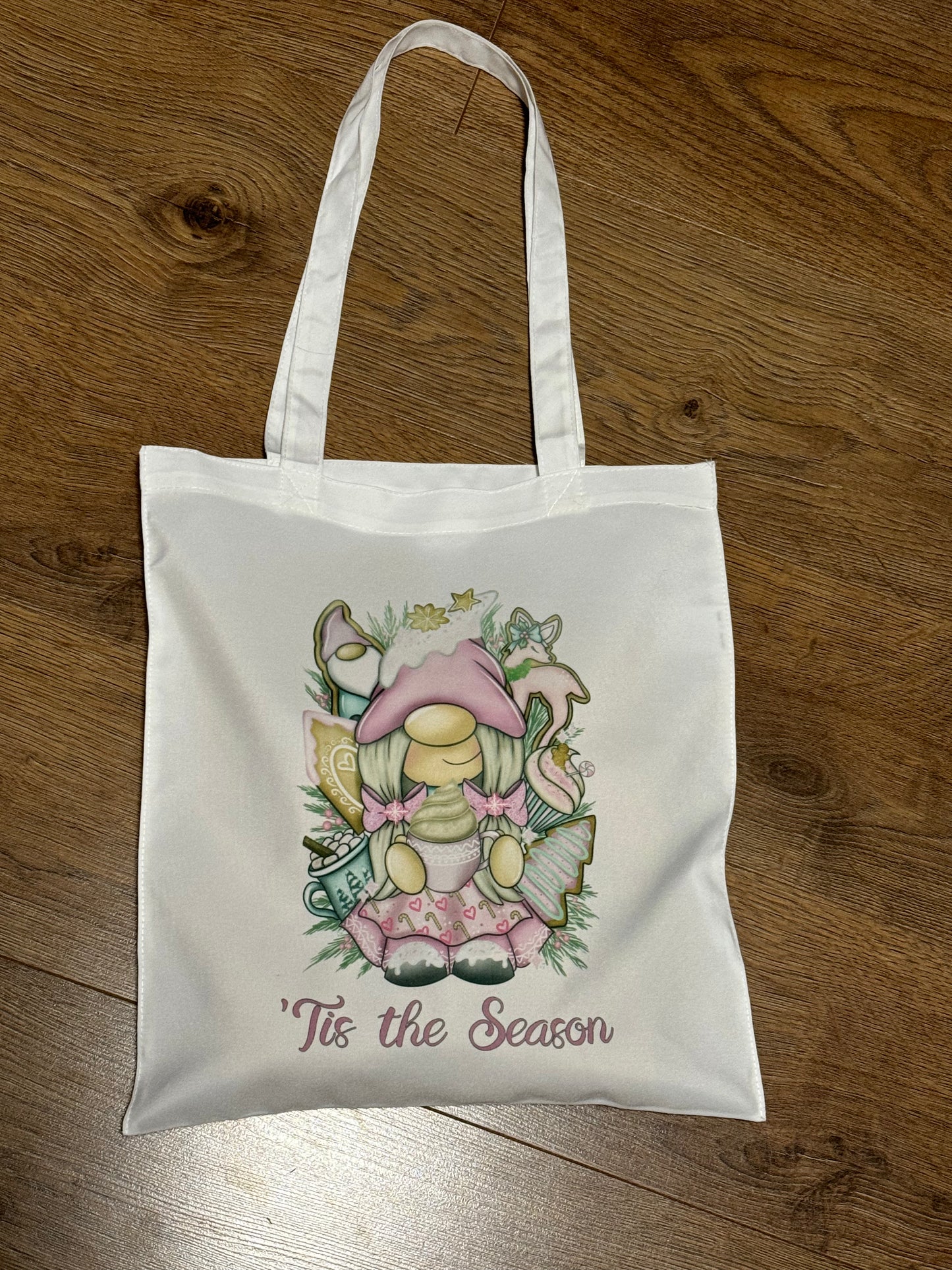 Personalised Christmas Tote Bag, Gonkette