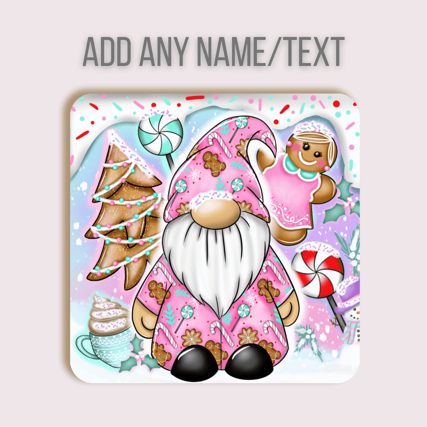 Christmas Coaster Gnomes