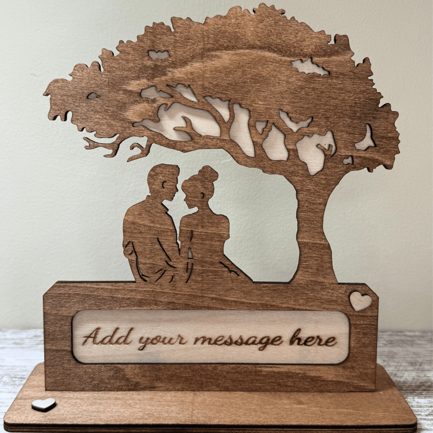 Personalised Wooden Couple Sign