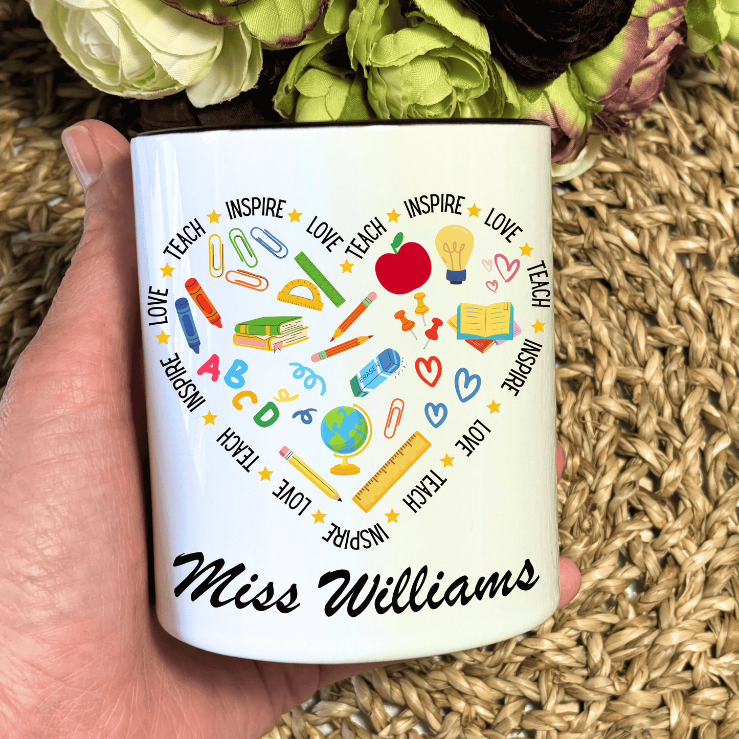 Personalised Teacher's Pen / Pencil Holder