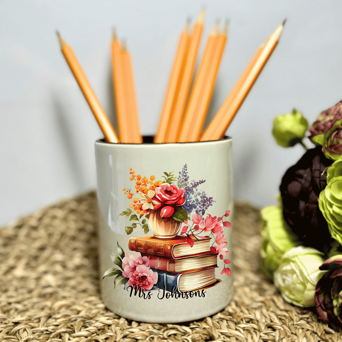 Personalised Teacher's Pen / Pencil Holder