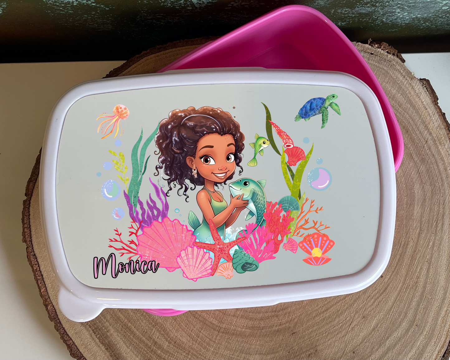 Personalised Lunch Box Mermaid