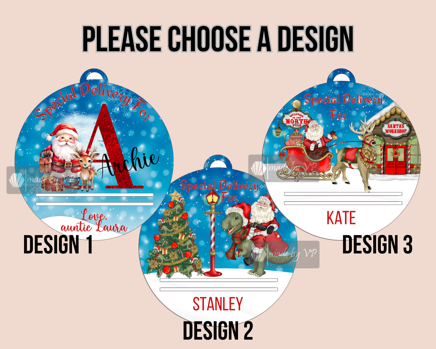 Personalised Christmas Money Bauble