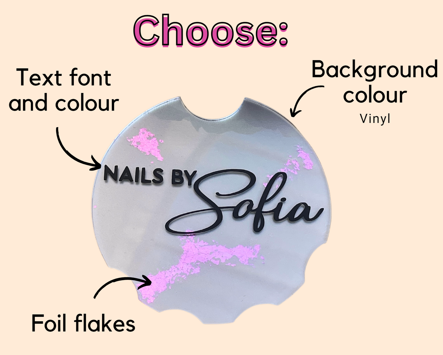 Personalised Nailfie Disc