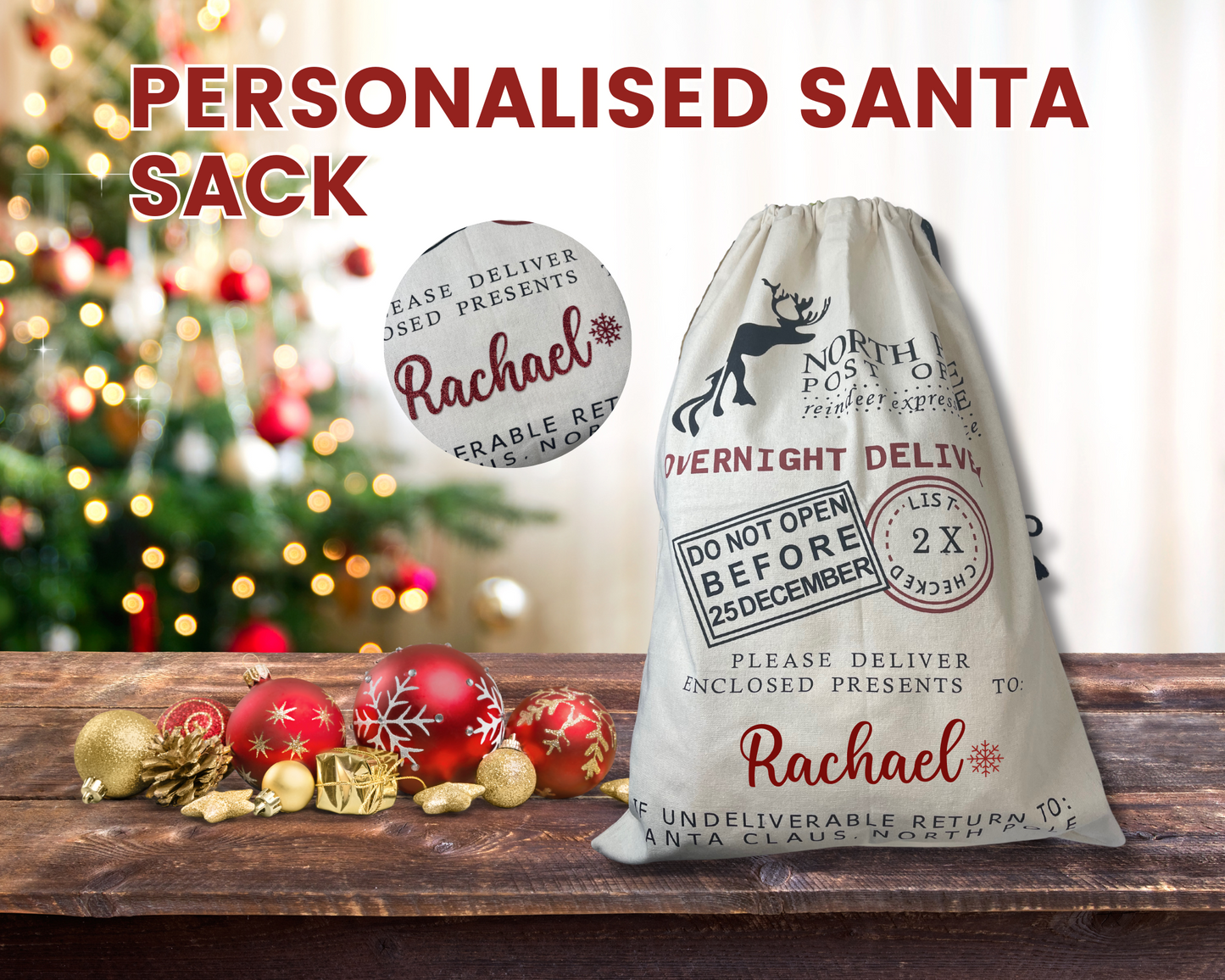 Personalised Santa Sack