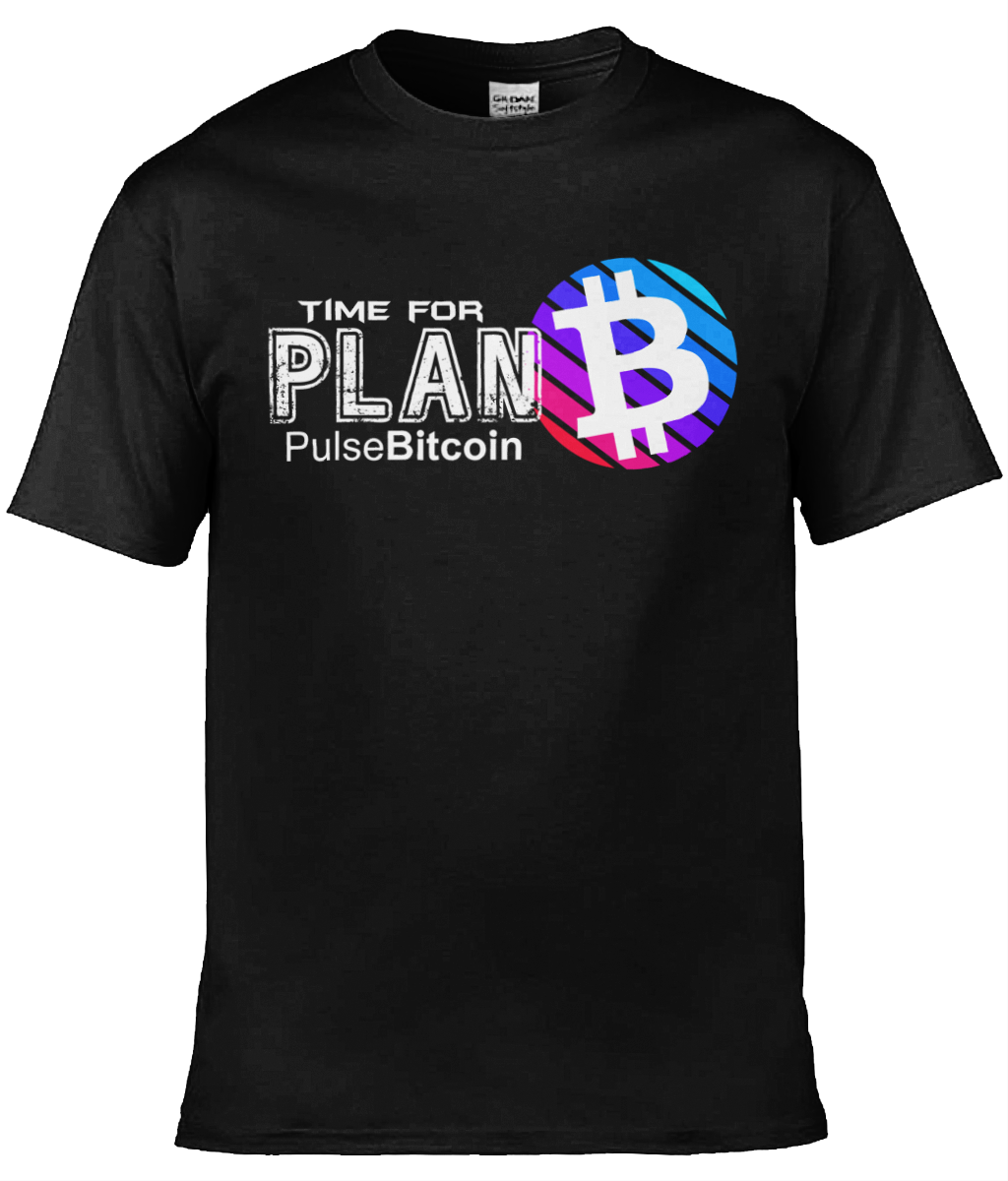 Time For Plan B T-shirt, PulseBitcoin Unisex T-shirt