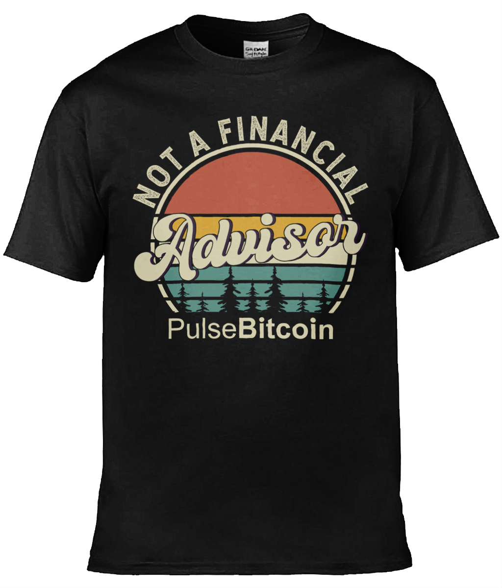 Not a Financial Advisor T-shirt, PulseBitcoin Unisex T-shirt