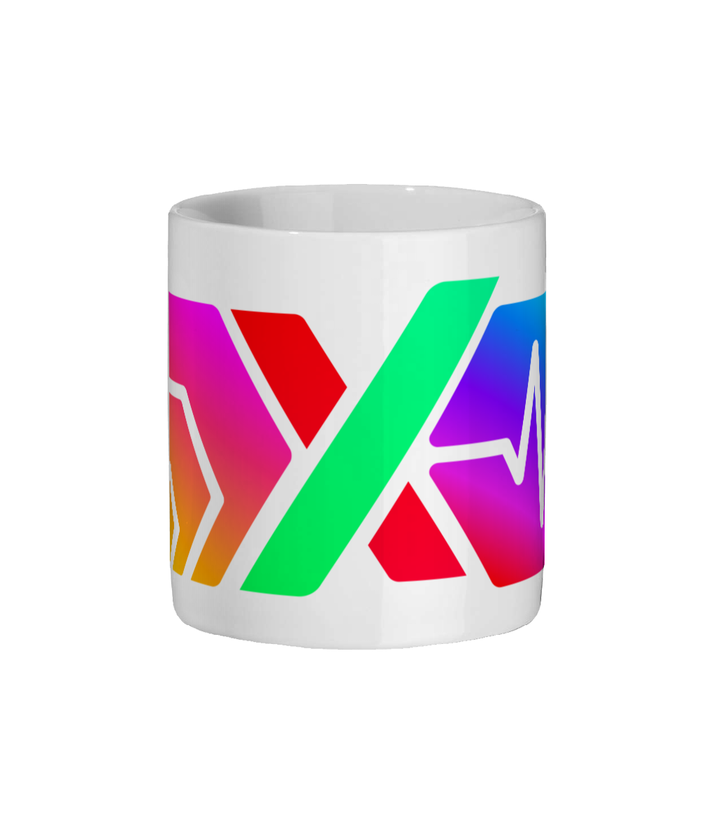 HEX Pulsechain PulseX Coffee Mug, Crypto Mug