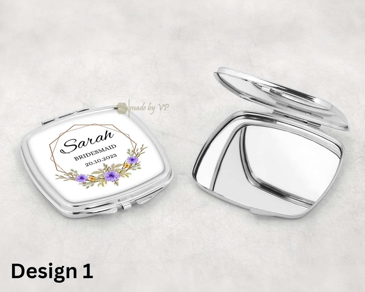 Compact Mirror With a Box