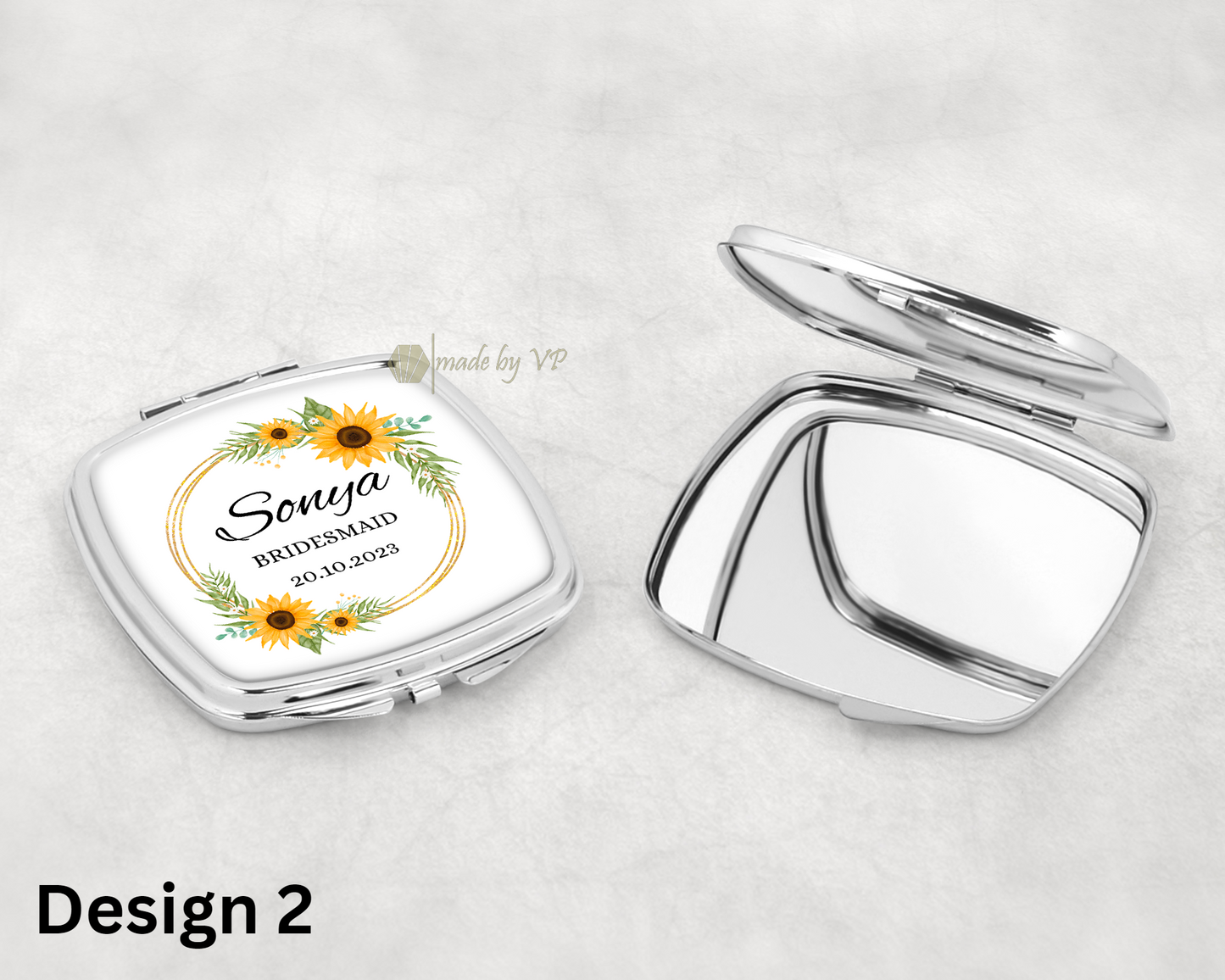 Compact Mirror With a Box
