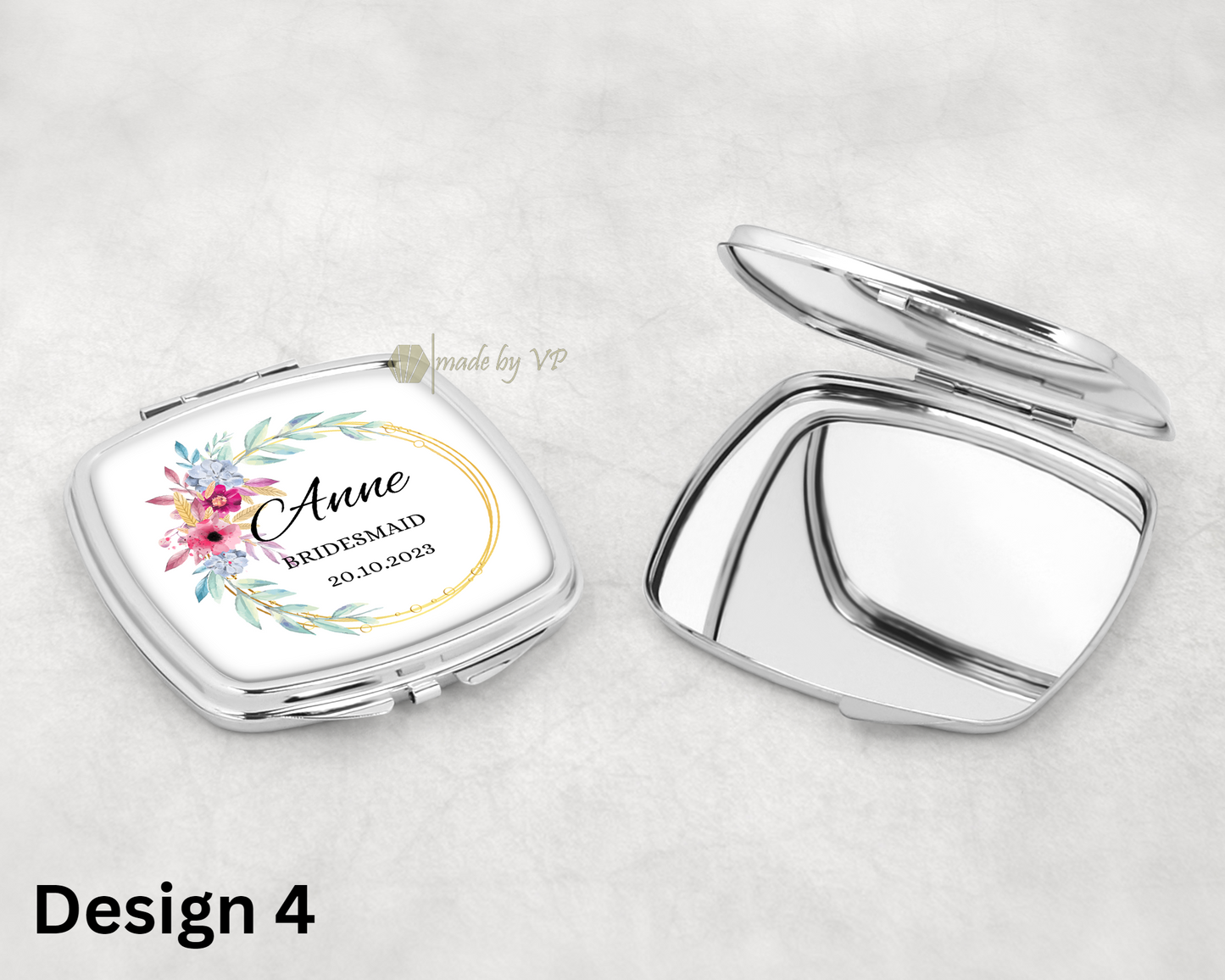 Compact Mirror With a Box