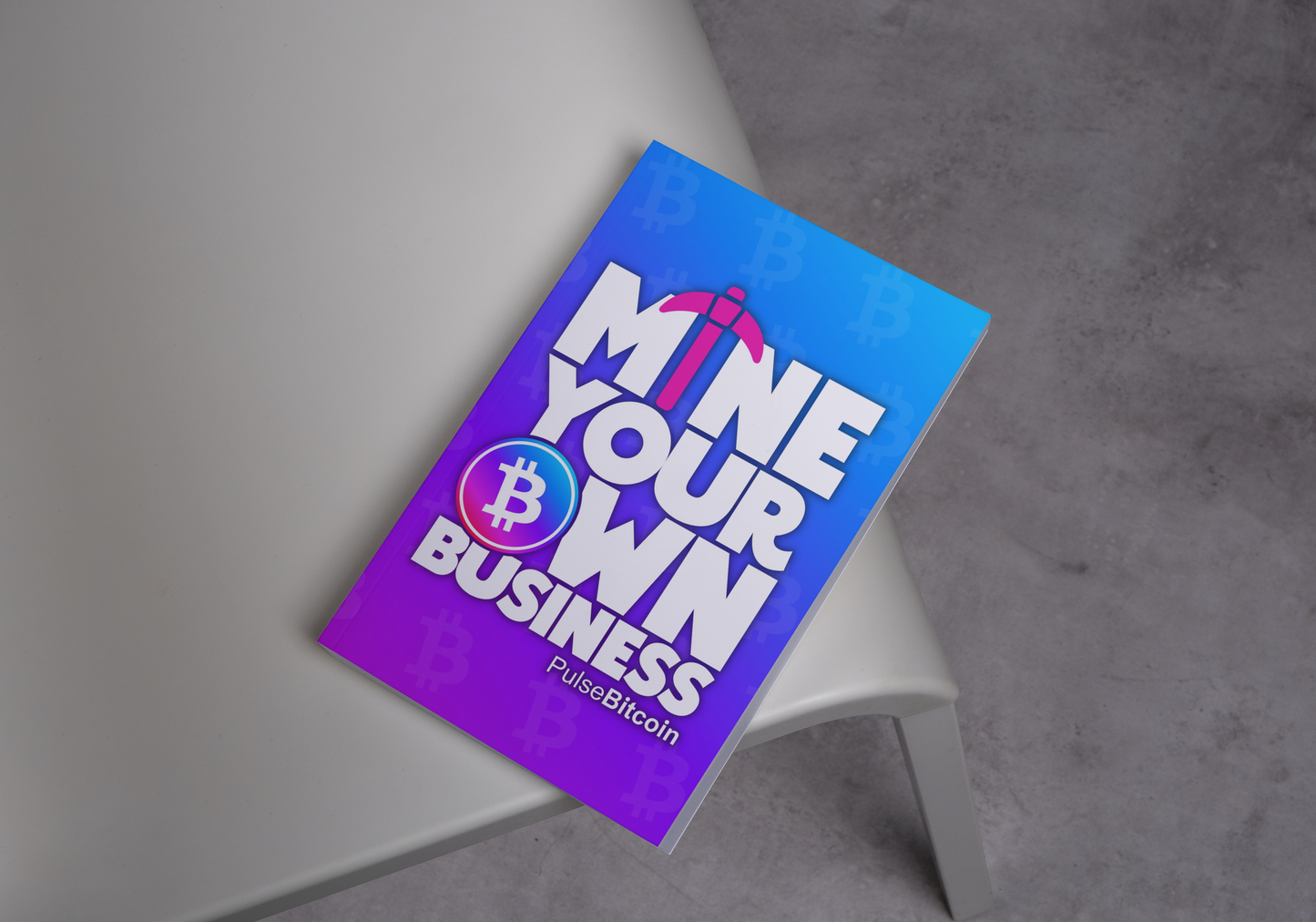 Crypto Pulsebitcoin Notebook and Weekly Planner, Mine Your Own Business Journal