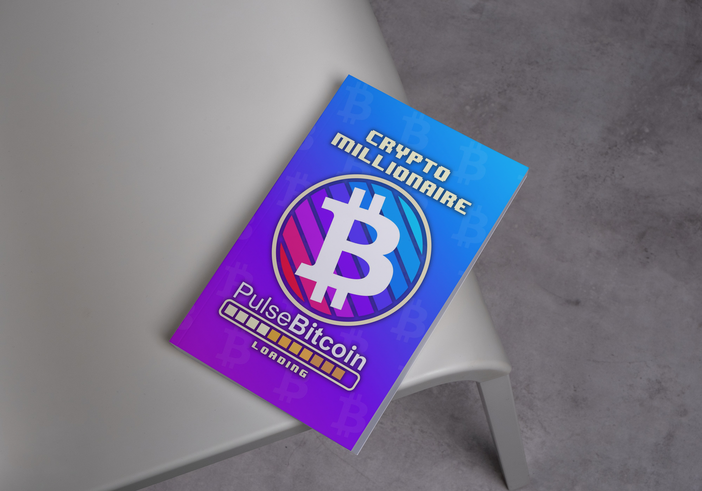 Crypto Pulsebitcoin Notebook and Weekly Planner, Journal