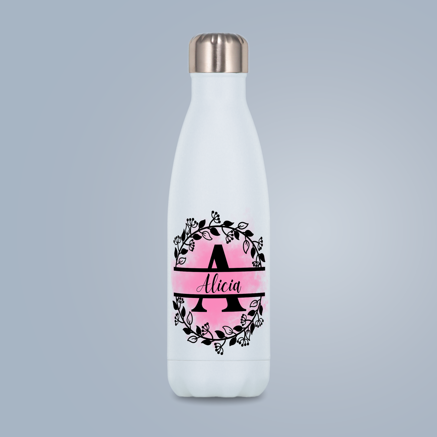 Personalised Watter Bottle Split Letter