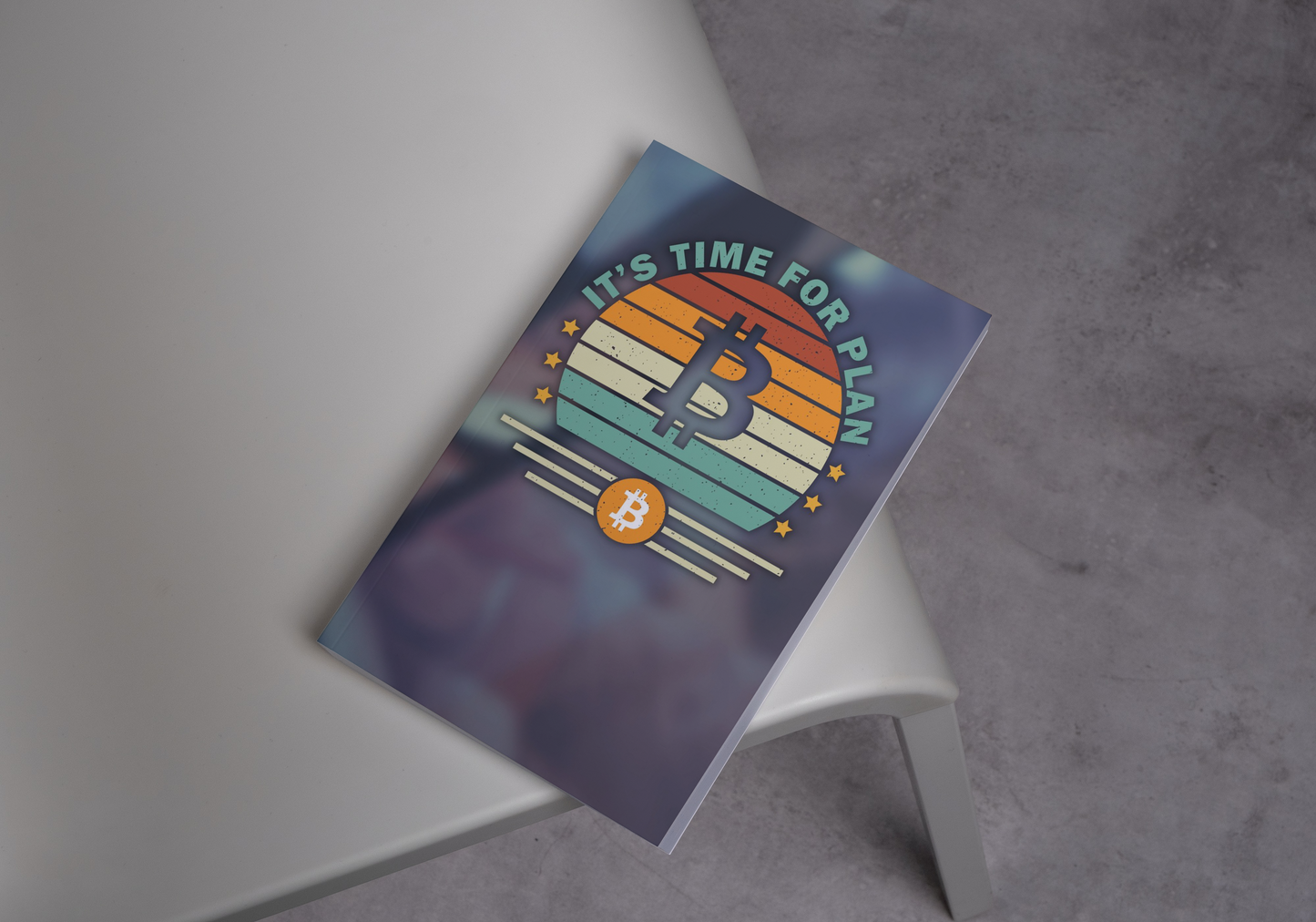 It's Time For Plan B Notebook and Weekly Planner, Bitcoin Journal