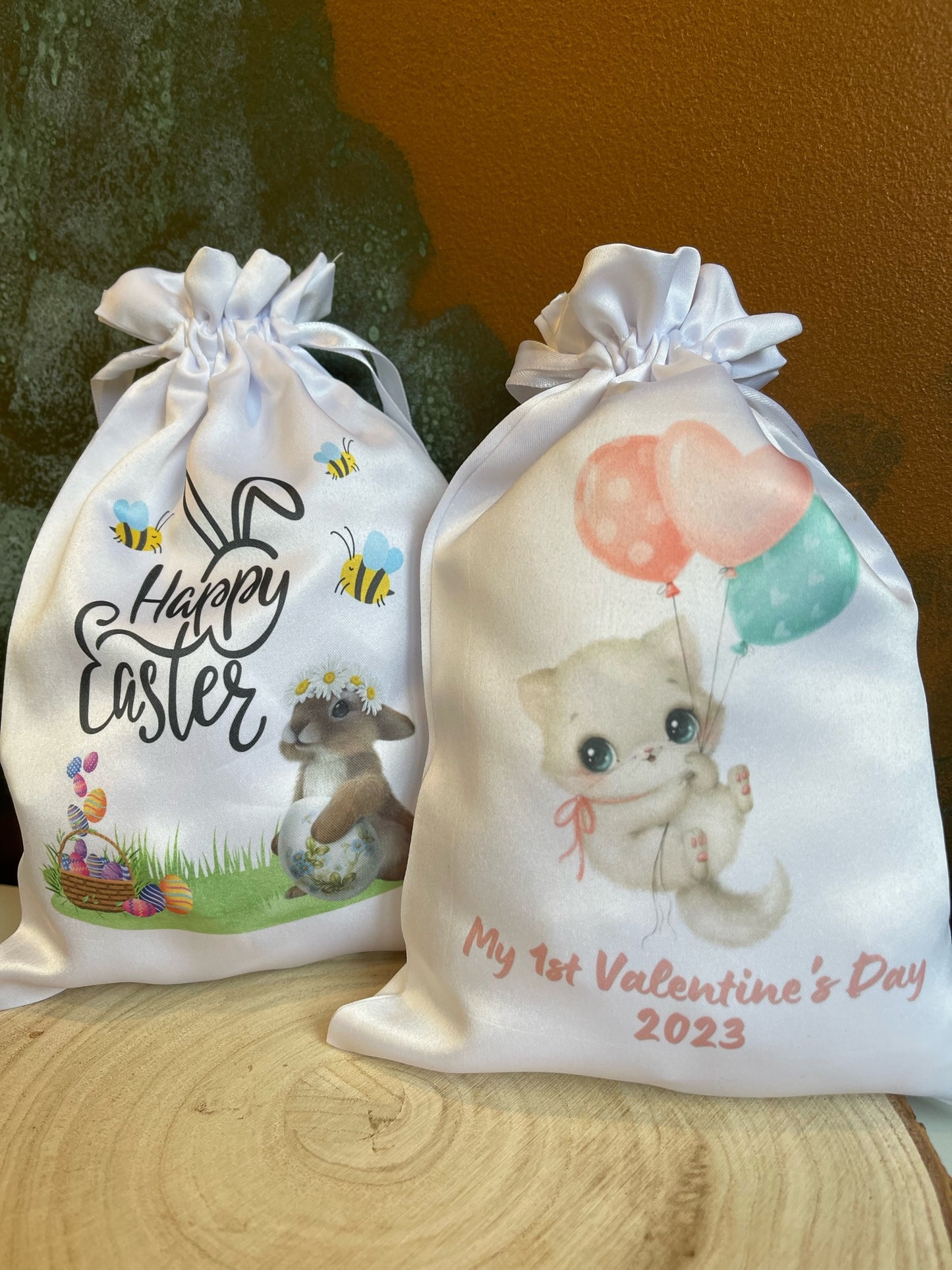 Personalised My First Valentine's Day Bag
