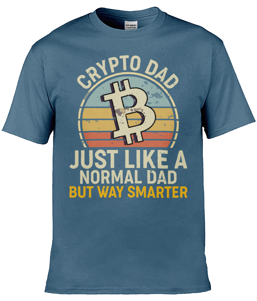 Crypto Dad T-shirt, Unisex T-shirt