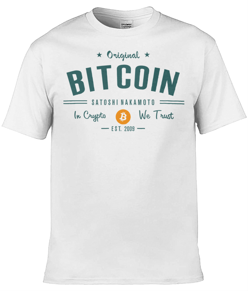 Original Bitcoin T-shirt, Unisex T-shirt