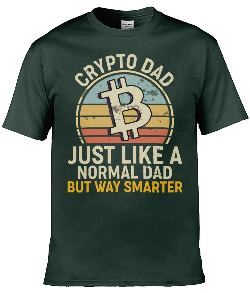 Crypto Dad T-shirt, Unisex T-shirt