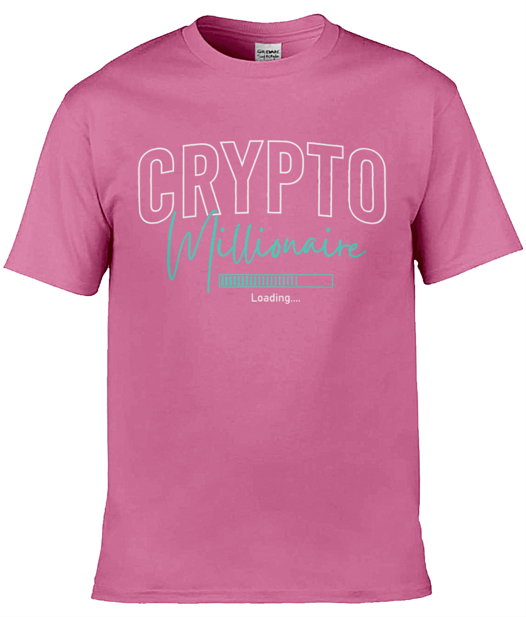 Crypto Millionaire T-shirt, Unisex T-shirt