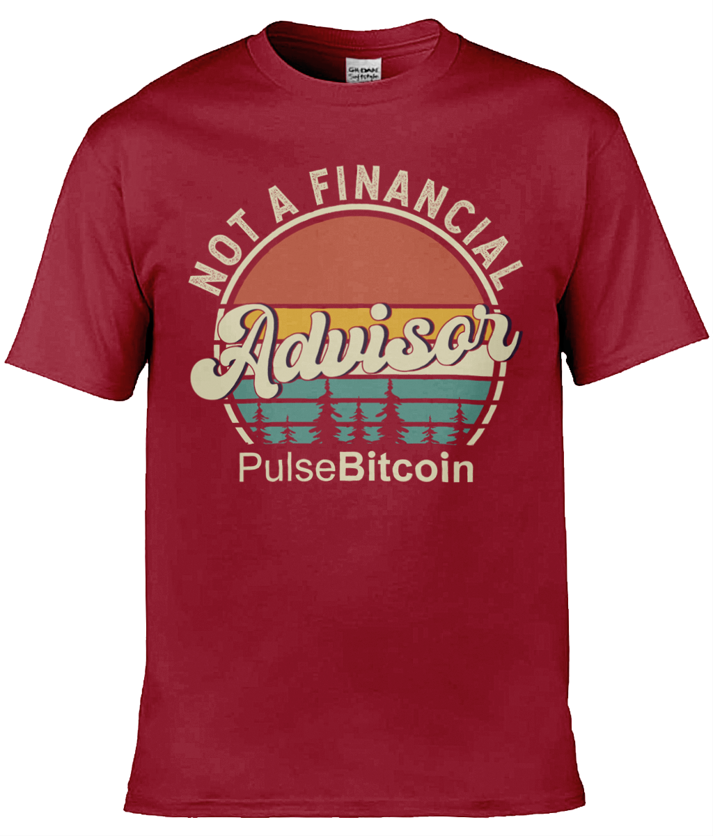 Not a Financial Advisor T-shirt, PulseBitcoin Unisex T-shirt