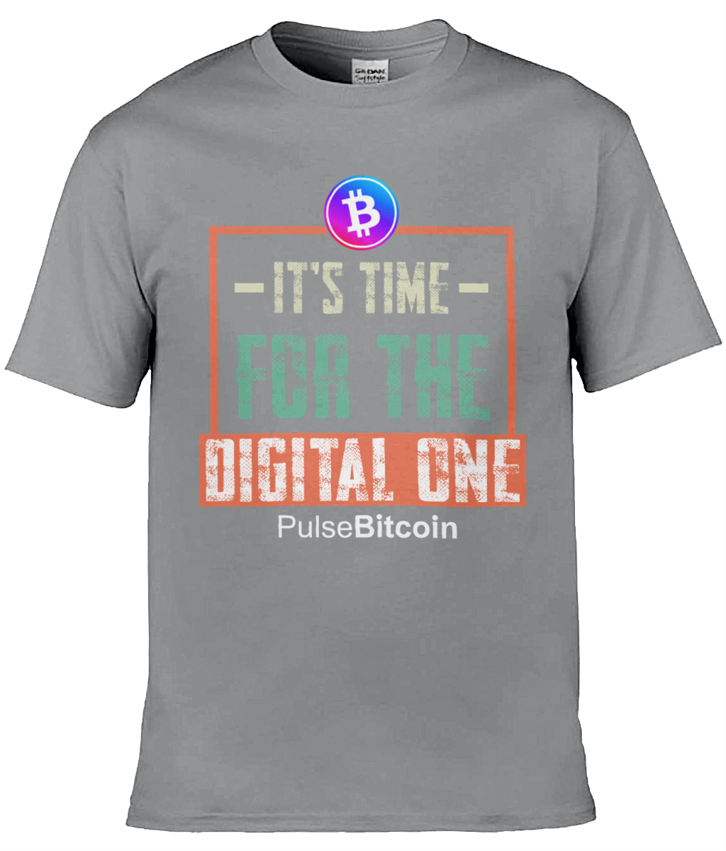 It's Time for The Digital One T-shirt, PulseBitcoin Unisex T-shirt