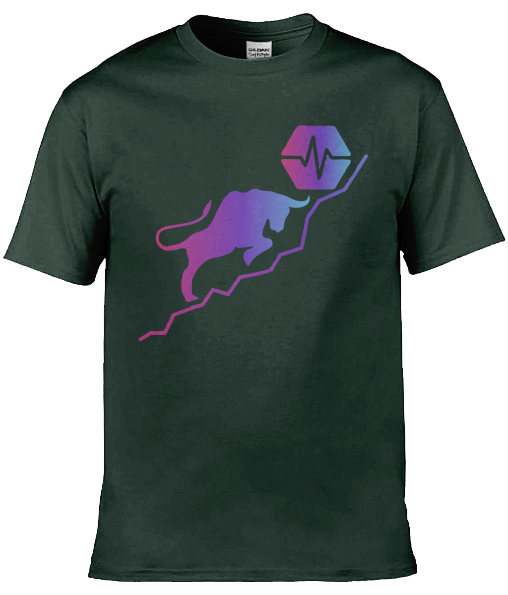 Crypto T-shirt, Pulsechain Bull Unisex T-shirt