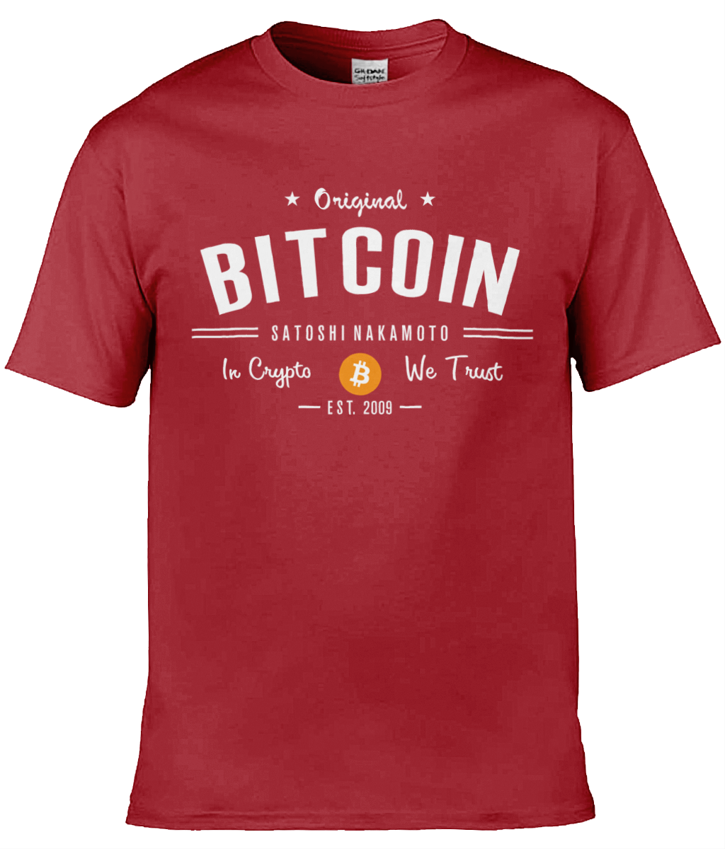 Original Bitcoin T-shirt, Unisex T-shirt