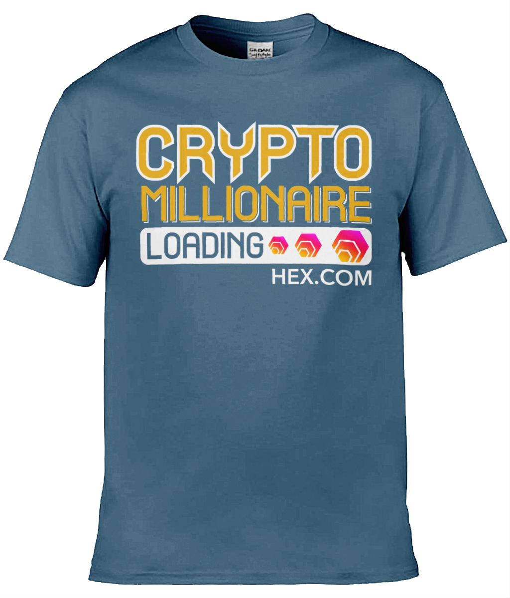 Crypto Millionaire T-shirt, HEX Unisex T-shirt
