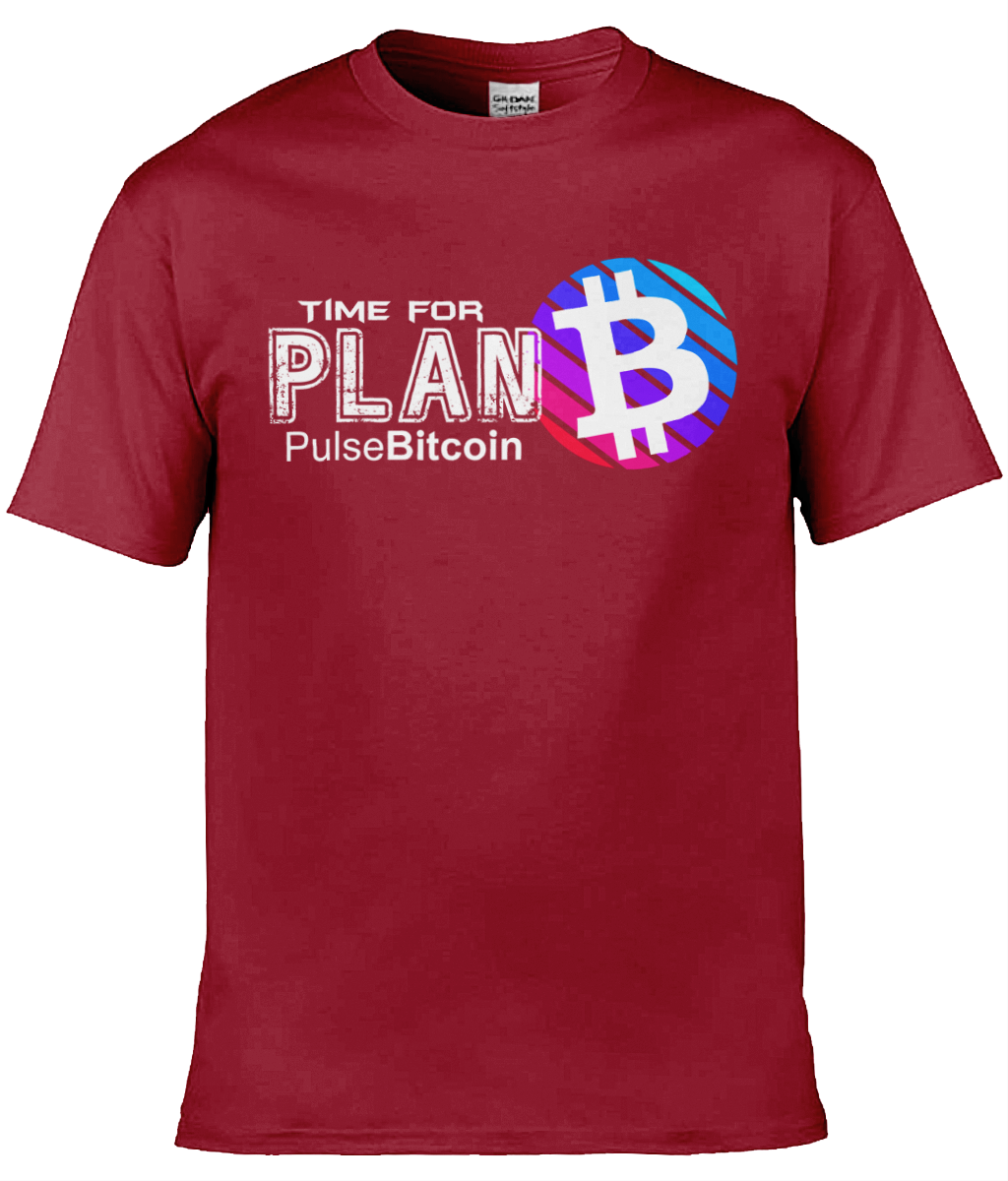 Time For Plan B T-shirt, PulseBitcoin Unisex T-shirt