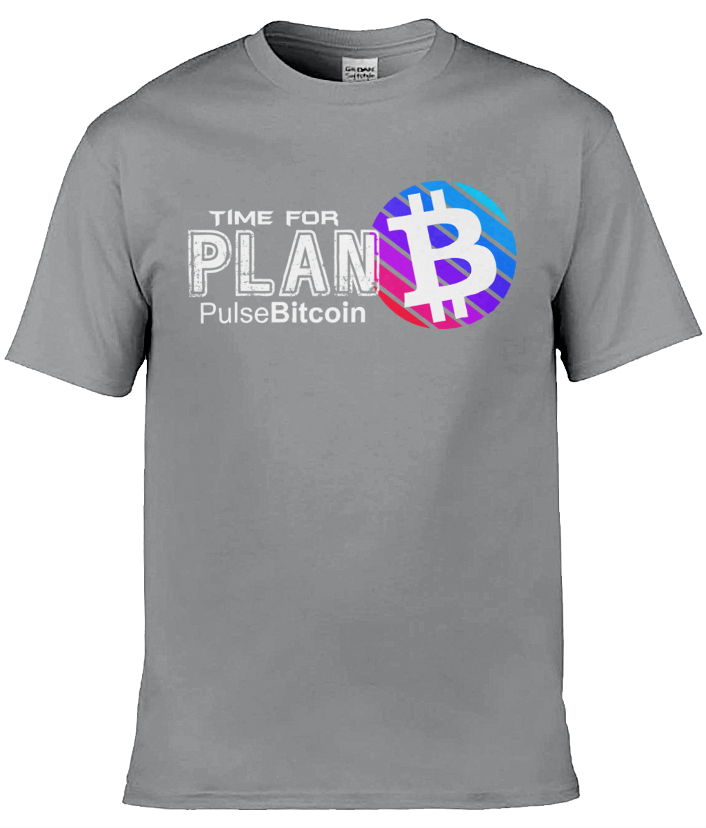 Time For Plan B T-shirt, PulseBitcoin Unisex T-shirt