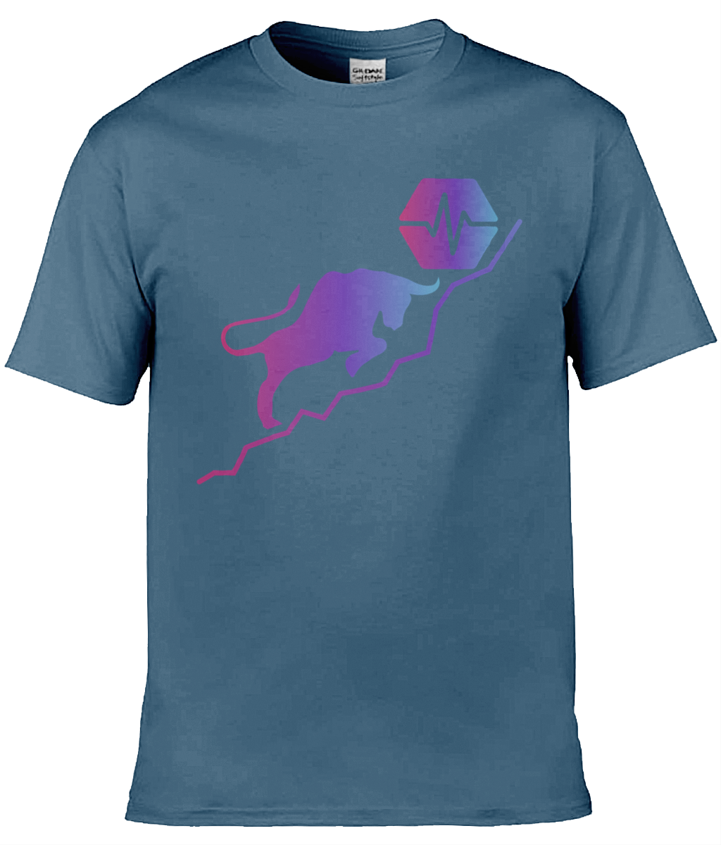 Crypto T-shirt, Pulsechain Bull Unisex T-shirt