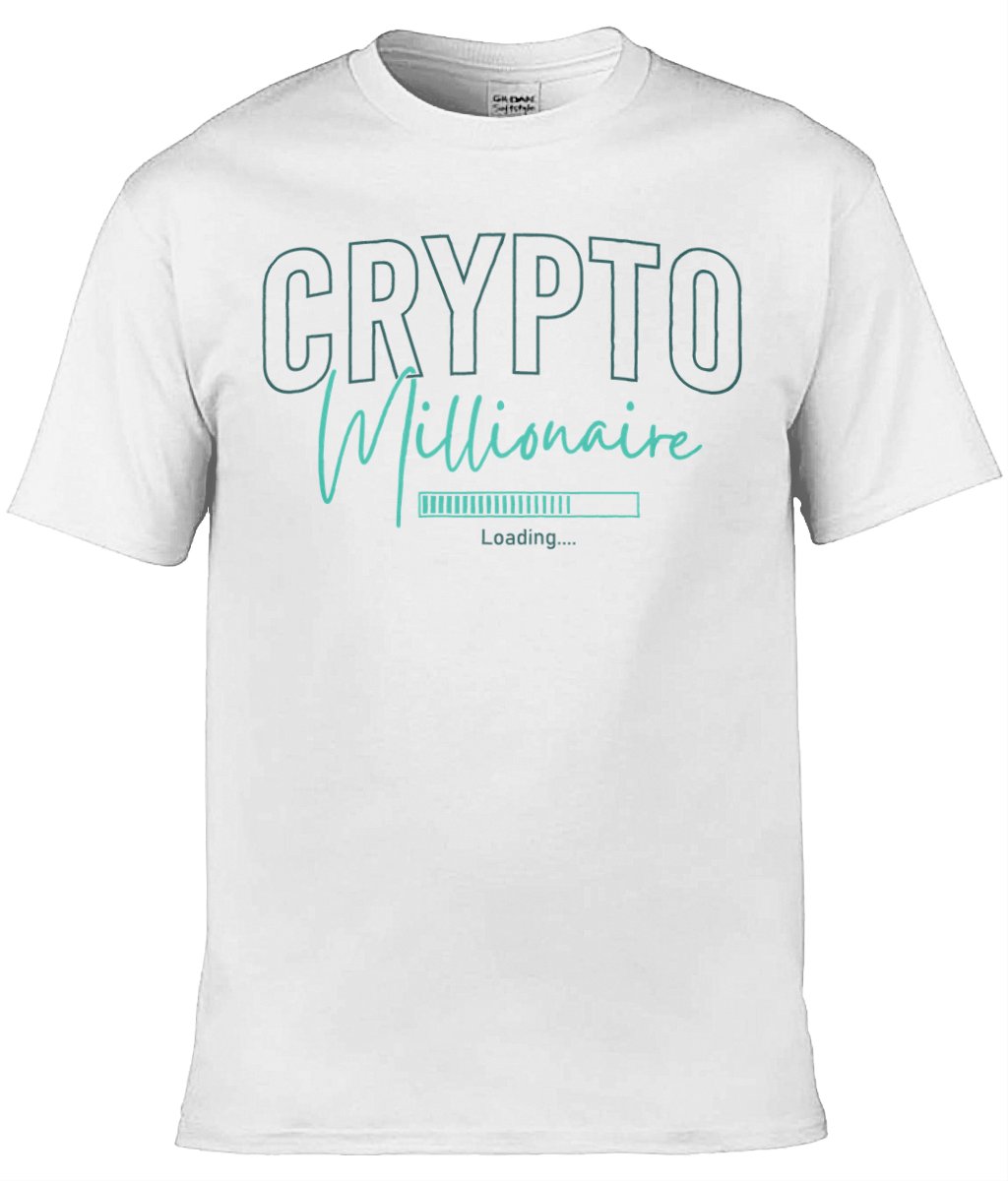 Crypto Millionaire T-shirt, Unisex T-shirt