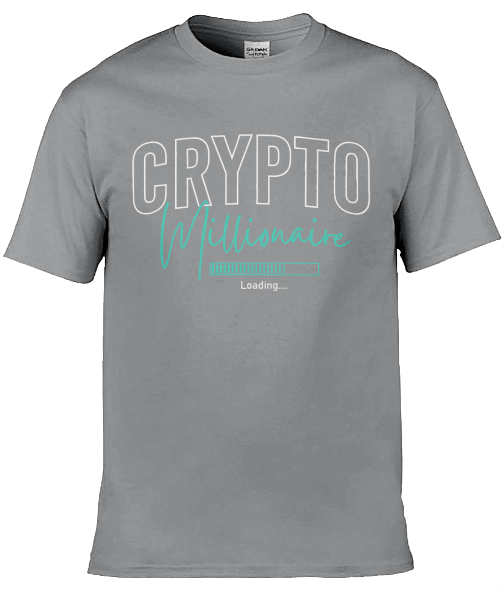 Crypto Millionaire T-shirt, Unisex T-shirt