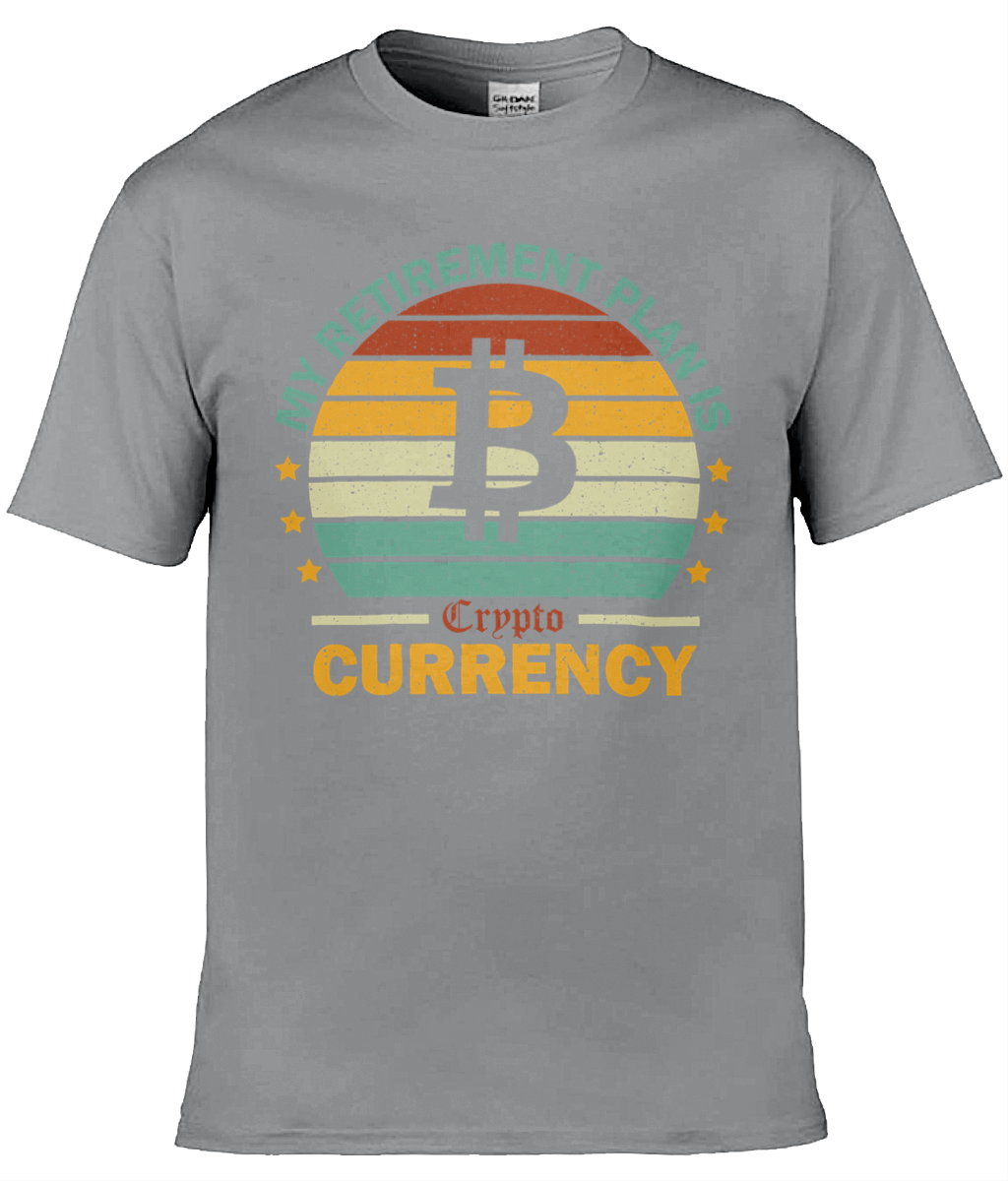 My Retirement Plan Bitcoin T-shirt, Unisex T-shirt