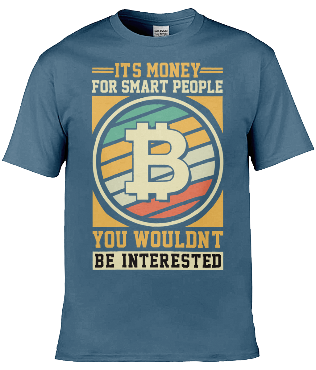 Money For Smart People T-shirt, Unisex T-shirt