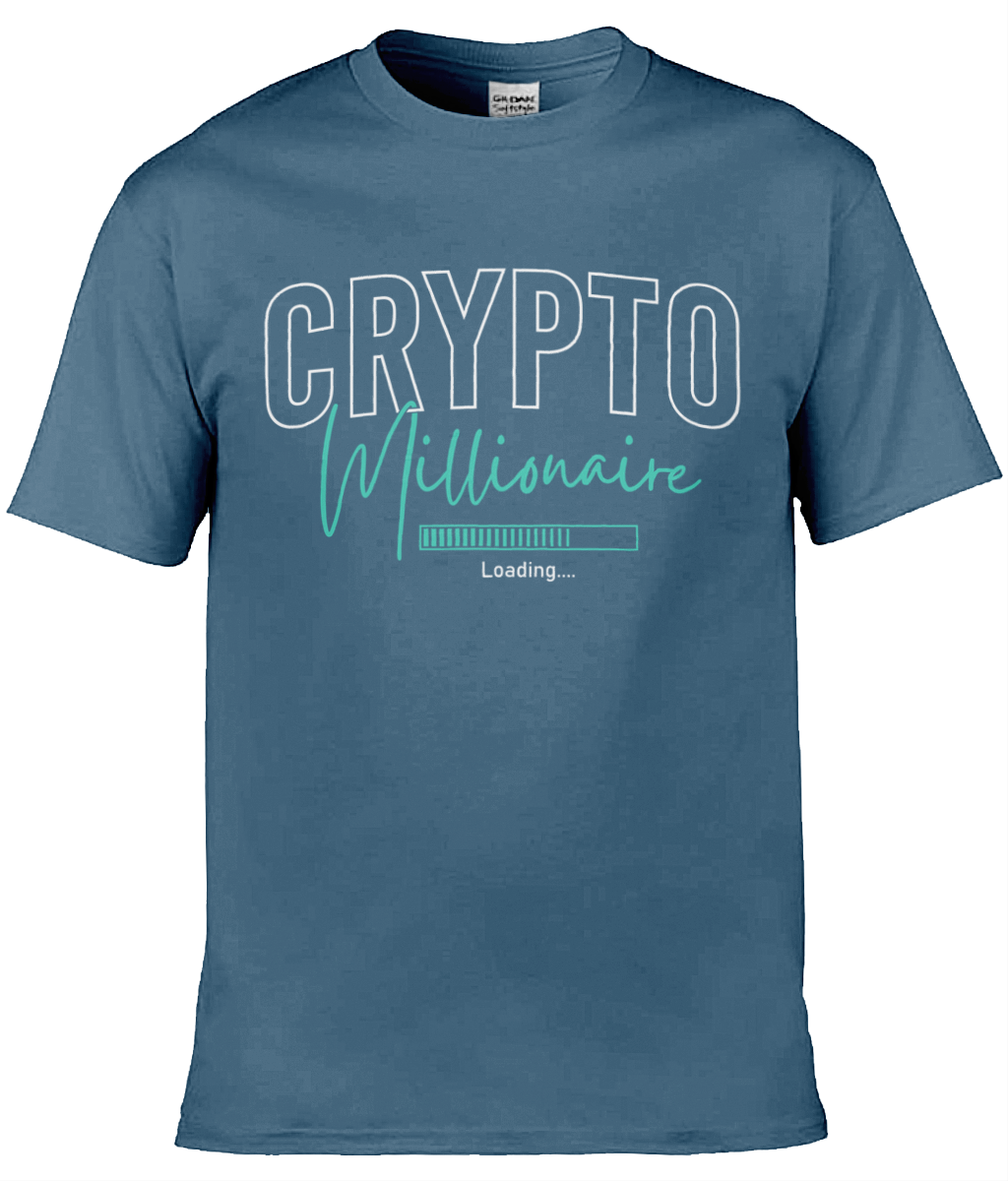 Crypto Millionaire T-shirt, Unisex T-shirt