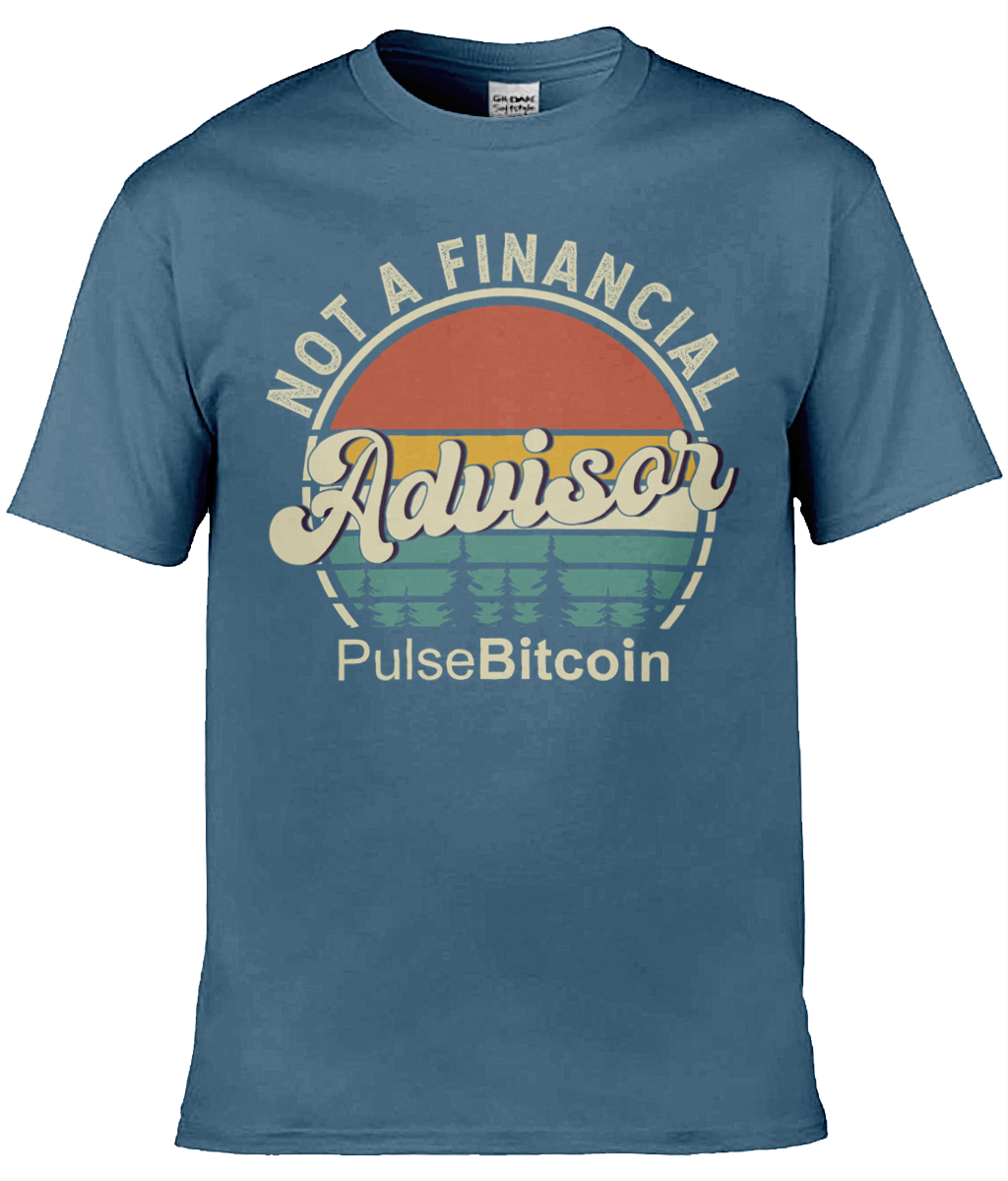 Not a Financial Advisor T-shirt, PulseBitcoin Unisex T-shirt