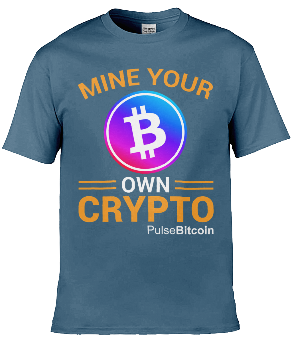 Mine Your Own Crypto T-shirt, PulseBitcoin Unisex T-shirt