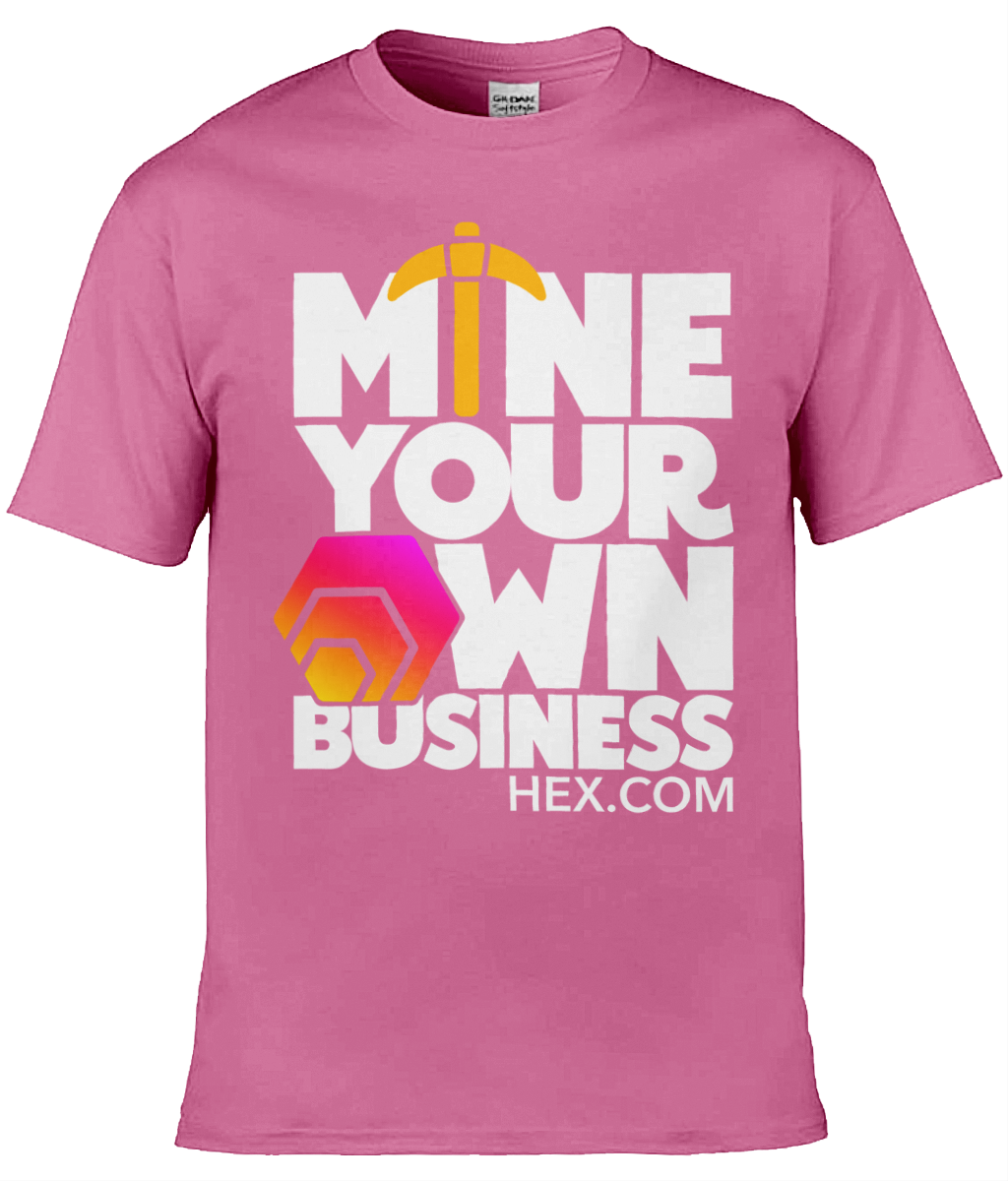 Mine Your Own Business T-shirt, HEX Unisex T-shirt