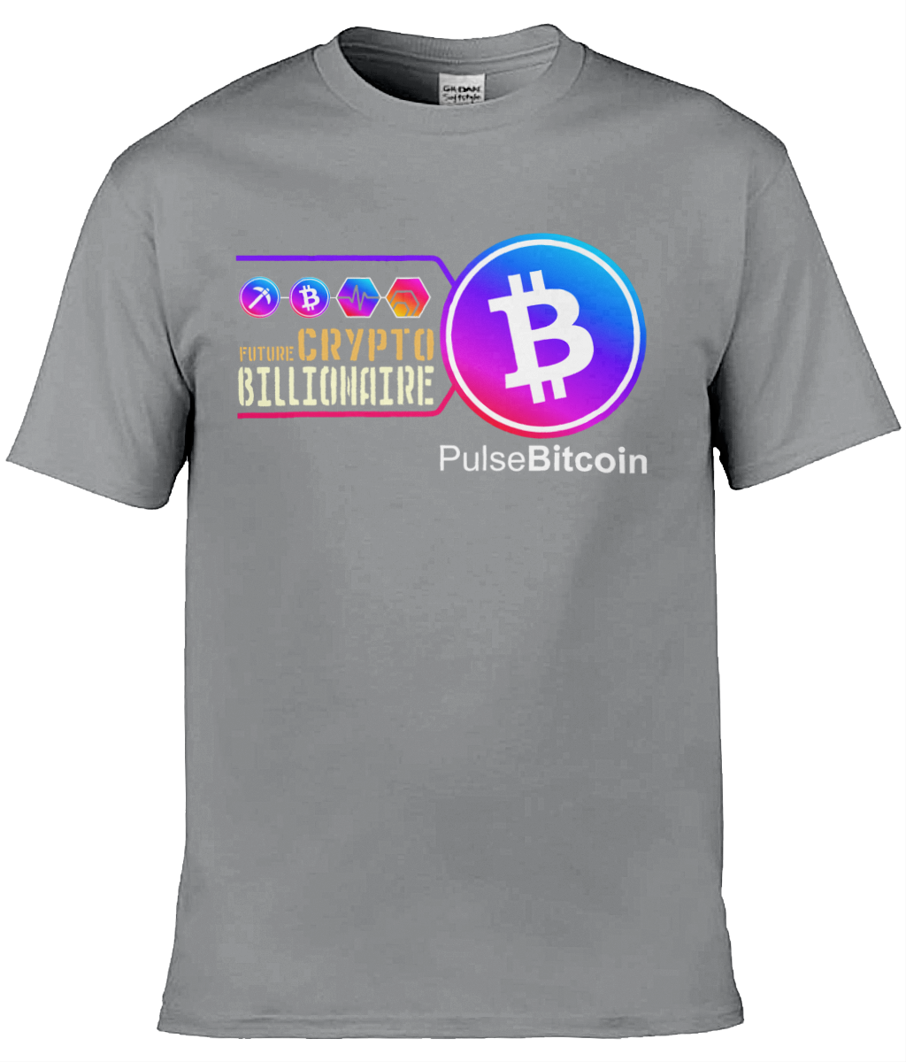 Crypto Billionaire T-shirt, PulseBitcoin Unisex T-shirt